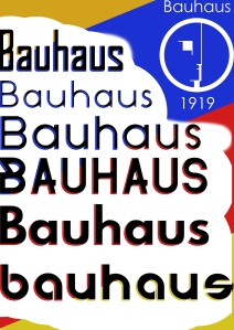 Bauhaus colour and white